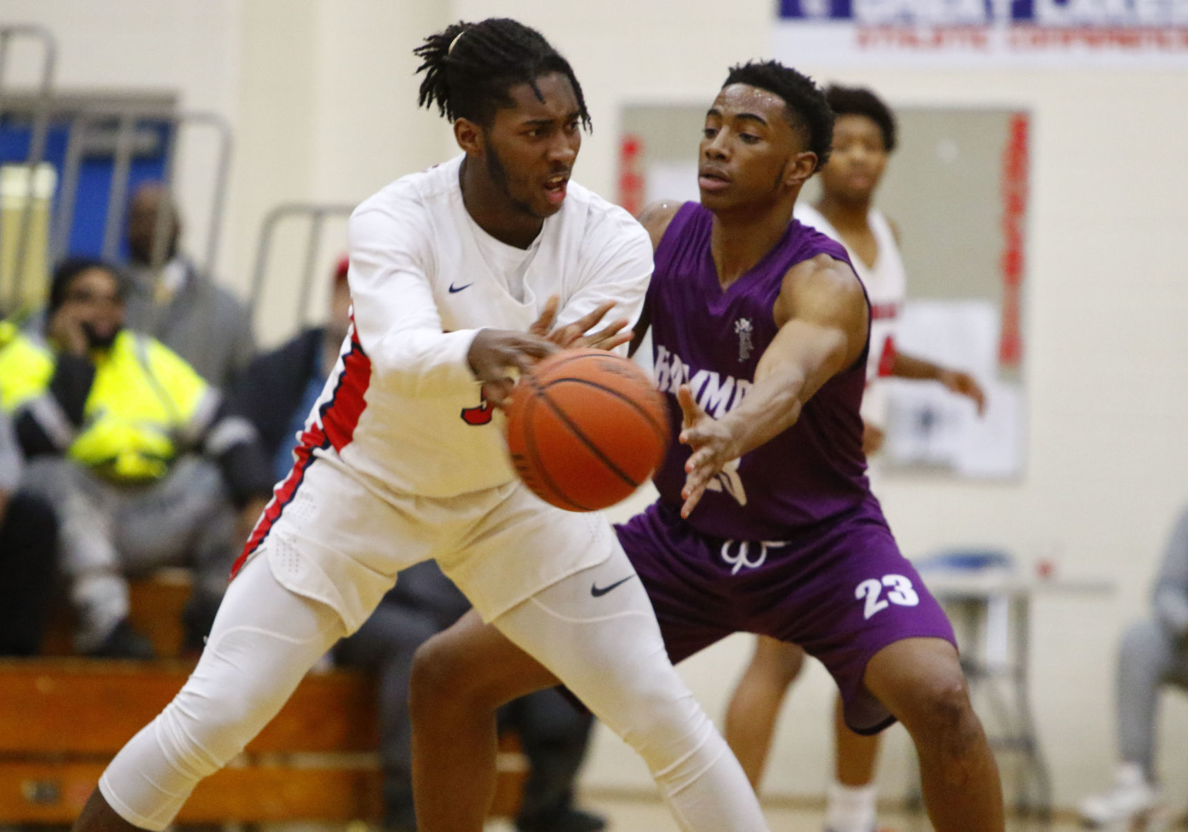 Hammond at EC Central boys basketball